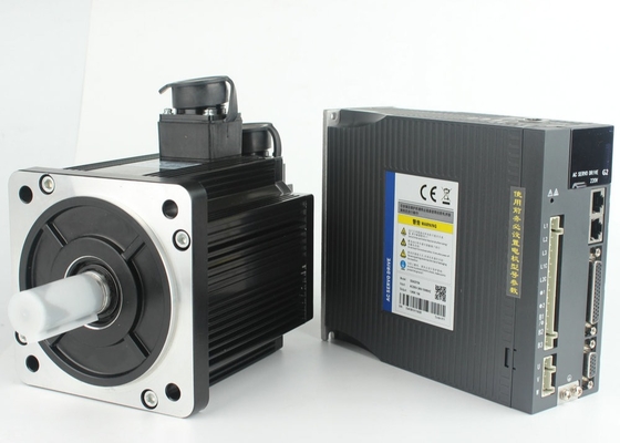 80MM 2.39N.M 750W CNCシステムのための運転者が付いている3段階ACサーボ モーター