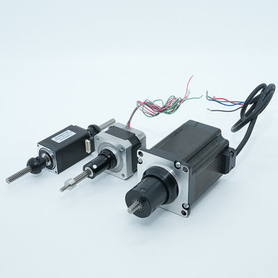 Jkongmotor NEMA 8/11/14/17/23/24/34 T5/T8/T10 トラペゾイドスレッドスクリューラインナリーステップモーター