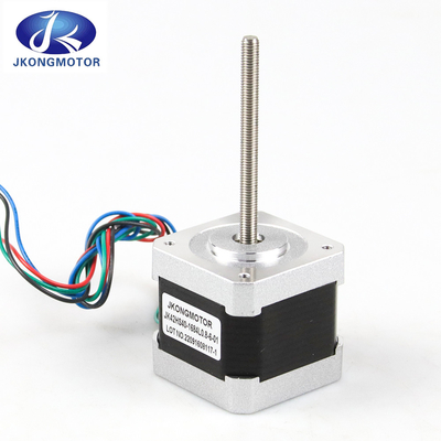 Jkongmotor 12V 24V NEMA 8 11 17 23 24 34 42 52 ミニマイクロボールスクリュー線形ギア付き閉ループステップモーターとブレーキ