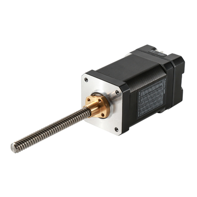Jkongmotor 12V 24V NEMA 8 11 17 23 24 34 42 52 ミニマイクロボールスクリュー線形ギア付き閉ループステップモーターとブレーキ