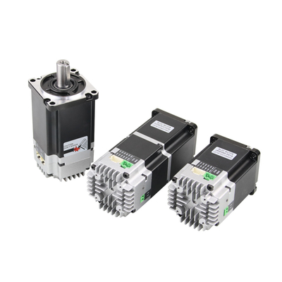 Jkongmotor 統合DCサーボモーター 24 36V 0.45nm 3000rpm 57X57mm 140W DCサーボモーター RS485 繊維用オープン