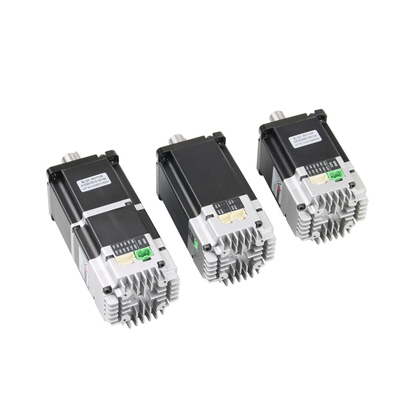 Jkongmotor 統合DCサーボモーター 24 36V 0.45nm 3000rpm 57X57mm 140W DCサーボモーター RS485 繊維用オープン