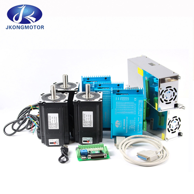 Jkongmotor Nema 11 17 23 24 34 閉ループハイブリッドセット 統合閉ループステップモーター 暗号化/ブレーキ/ギアボックス