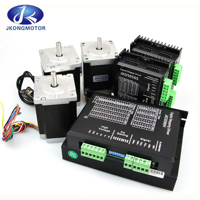 Jkongmotor Nema 11 17 23 24 34 閉ループハイブリッドセット 統合閉ループステップモーター 暗号化/ブレーキ/ギアボックス