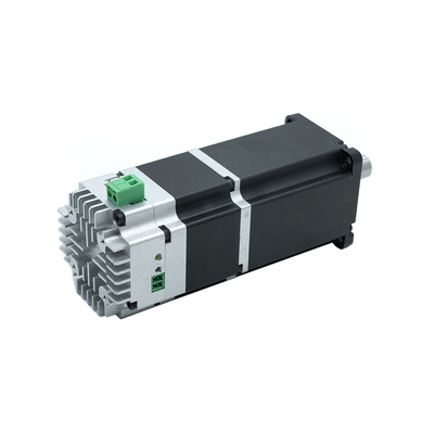 Jkongmotor工場 42mm nema17 DCブラシレスモーター AGVマシンのための 33W 24V統合モータードライバー
