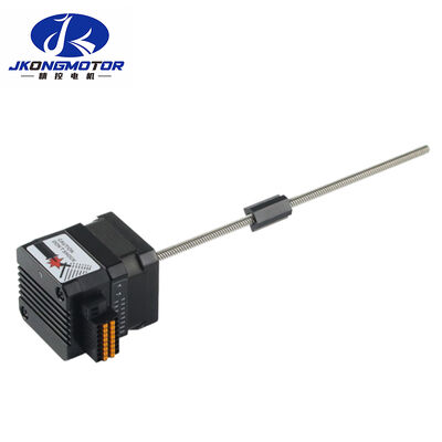 Jkongmotor Nema 17 正確な線形運動システム チップマウントアクチュエータのための統合ドライバを持つ線形ステップモーター