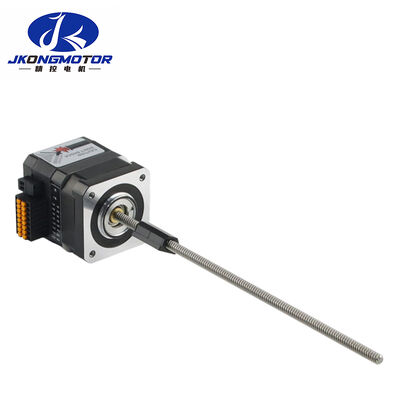 Jkongmotor Nema 17 正確な線形運動システム チップマウントアクチュエータのための統合ドライバを持つ線形ステップモーター
