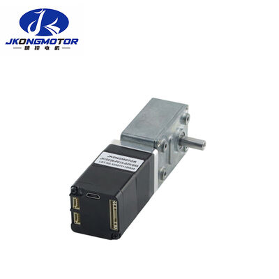 Jkongmotor JKISC28 RS485 CANopen 統合閉ループ線形ステップモーター 医療用投与アクチュエータ用のドライバ内蔵