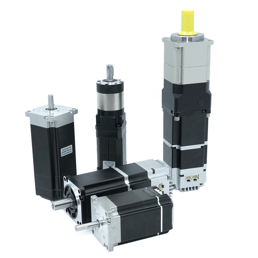 Jkongmotor 0.64N.m 200W RS485 Canopen Ethercat 統合サーボモーター ドライバー ブラシレス DC サーボモーター ギアボックス