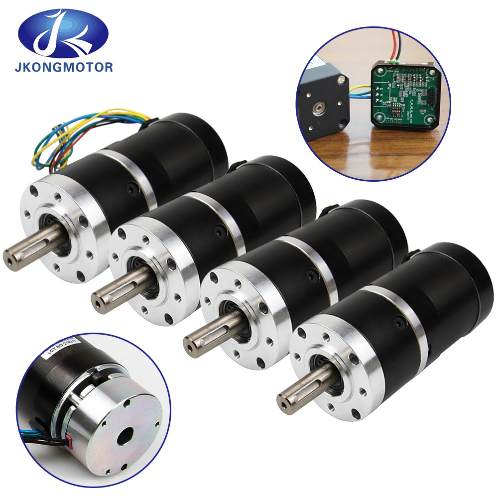 Jkongmotor カスタマイズされた 24v 36v 48v BLDCギアモーター 3000rpm 42 57 60 80 BLDCブラシレスDCギアモーター